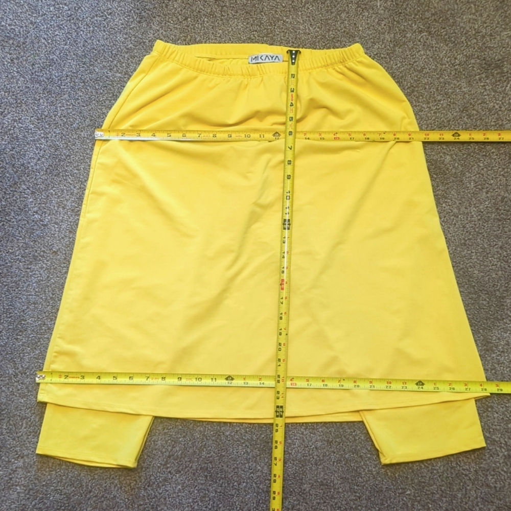 Modest Swim/Workout Capri Leggings Skirt